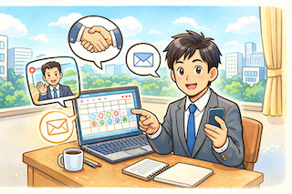 Scheduling external meetings